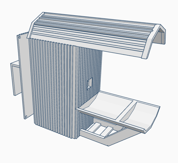 Smart Bird Feeder 3D body